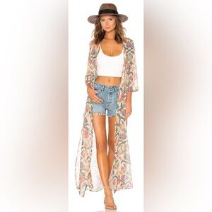 Show Me Your Mumu Kamryn Cape in Bloomtastic - Size S